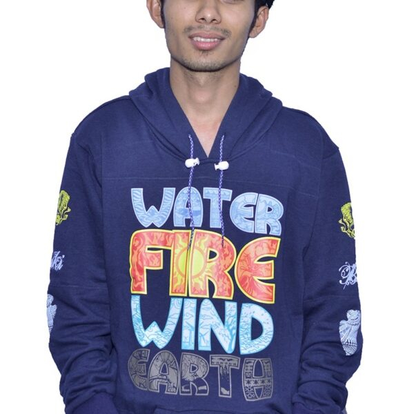 Elements Navy Hoodie