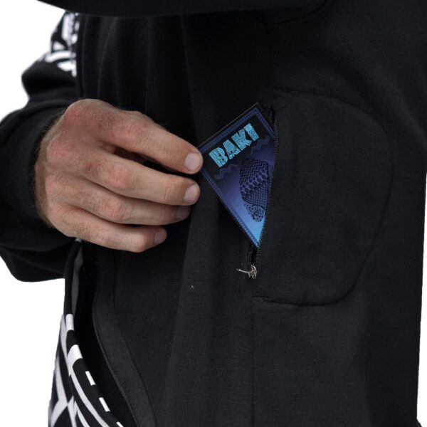 Baki Lifestyle Hoodie stash Pocket Special Edition Hoodies by Baki Clothing Company