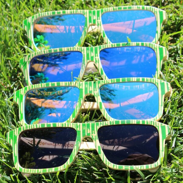 Bamboo Sunglasses by Baki Clothing Company