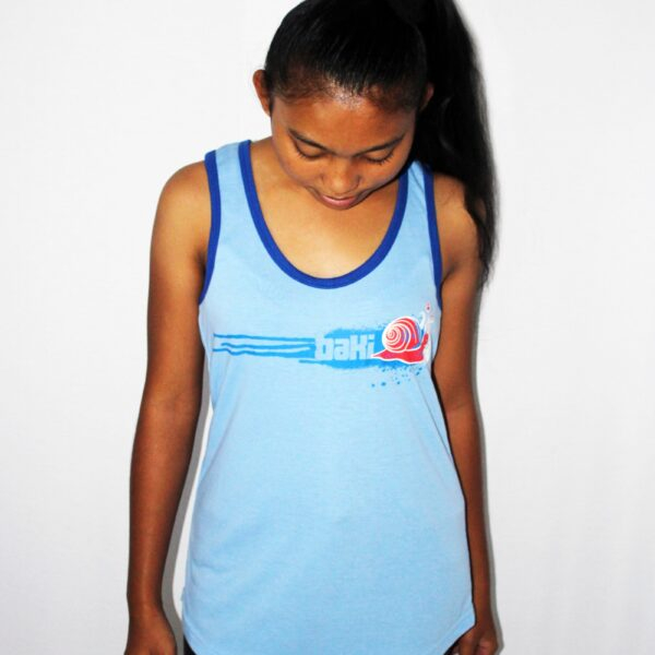 Ladies Racerback Singkjgkkkjjjklet by Baki Clothing Company