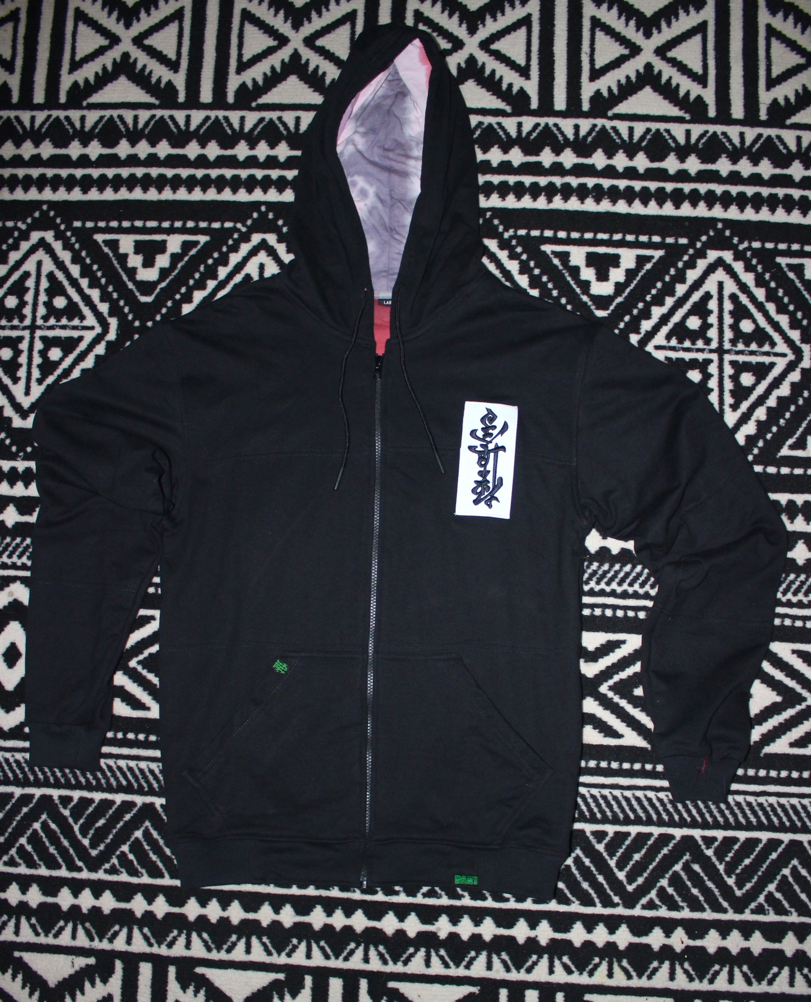 Redkwondo Zip Hoodie- Size Large Available - Image 3
