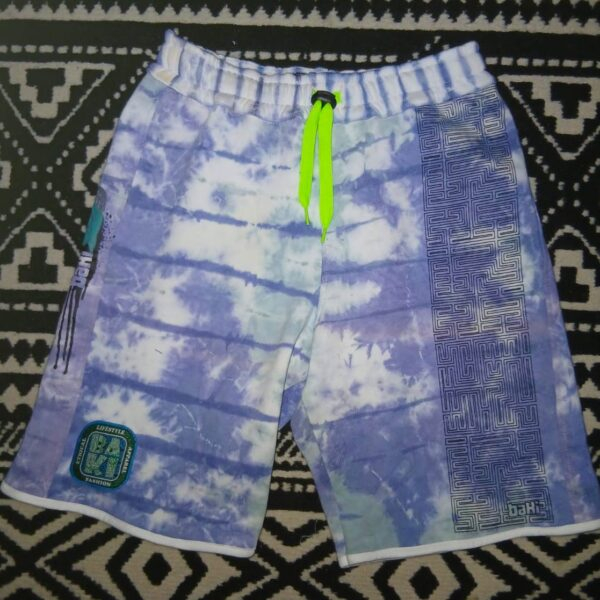 Shibori Dyed Casual Shorts by Baki