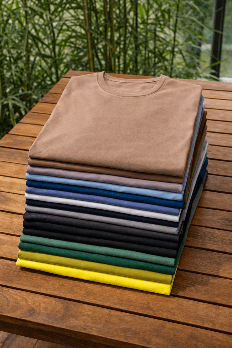 Baki Bamboo T-shirts Colors 2026